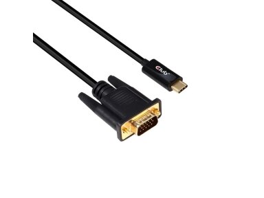 CABLE USB-C TO VGA 5M/M/M CAC-1512 CLUB3D