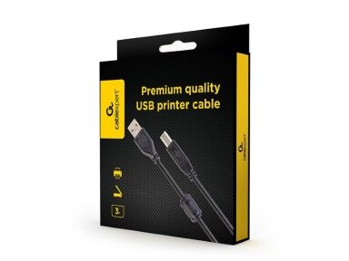 CABLE USB2 PRINTER AM-BM 3M/CCFB-USB2-AMBM-3M GEMBIRD