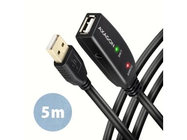 CABLE USB2.0 A-M/A-F ACTIVE/5M ADR-205 AXAGON