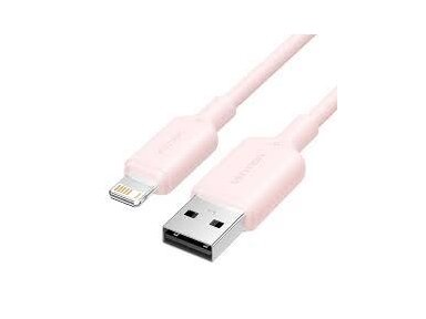 CABLE USB2.0 TO LIGHTNING/1M PINK LAMPF VENTION
