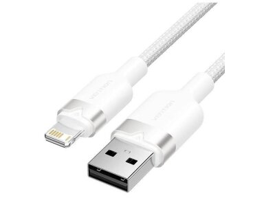 CABLE USB2.0 TO LIGHTNING/1M WHITE LANWF VENTION