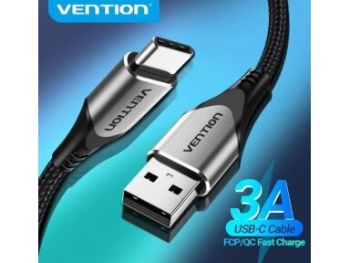 CABLE USB2.0 TO USB-C/1.5M BLACK COKBG VENTION