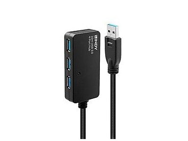 CABLE USB3 EXTENSION HUB 10M/ACTIVE 43159 LINDY