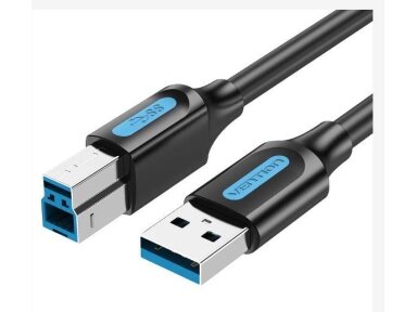 CABLE USB3.0 MALE TO MALE/3M BLACK COOBI VENTION