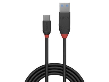 CABLE USB3.2 A-C 1.5M/BLACK 36917 LINDY