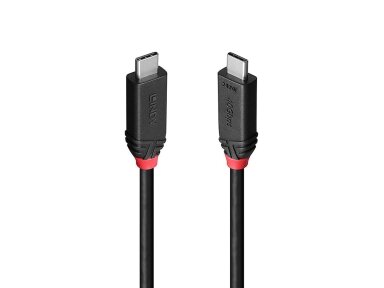 CABLE USB4 240W TYPE C 1M/BLACK LINE 37001 LINDY