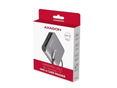 CARD READER USB-C 3-SLOT/SD/MICROSD/CF CRE-S3C AXAGON