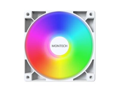 CASE FAN 120MM GF120R V2/ARGB PWM 3I1 (W) MONTECH