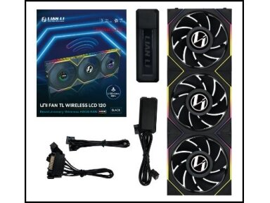 CASE FAN 120MM WRL 3PCS/G99.12RTLLCD1W3B.00 LIAN LI