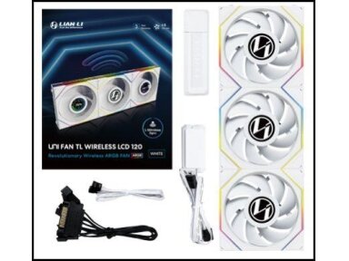 CASE FAN 120MM WRL 3PCS/G99.12TLLCD1W3W.00 LIAN LI