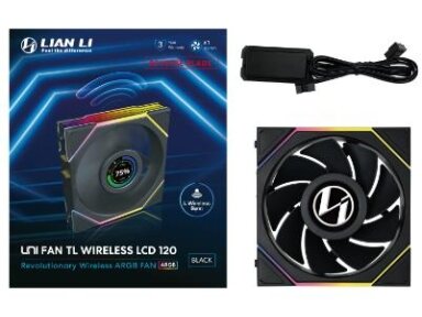CASE FAN 120MM WRL/G99.12RTLLCD1W1B.00 LIAN LI