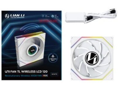 CASE FAN 120MM WRL/G99.12RTLLCD1W1W.00 LIAN LI