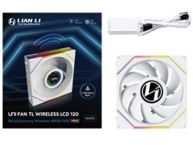 CASE FAN 120MM WRL/G99.12TLLCD1W1W.00 LIAN LI