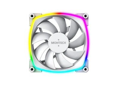 CASE FAN 120MM/AX120 PWM WHITE MONTECH