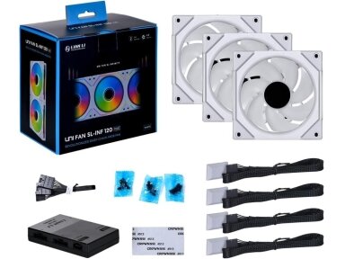 CASE FAN 120MM/G99.12SLIN3W.00 LIAN LI