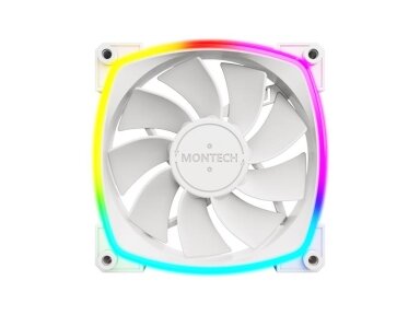 CASE FAN 120MM/RX120 PWM WHITE MONTECH