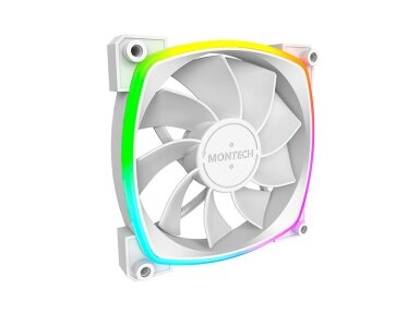 CASE FAN 120MM/RX120 PWM WHITE MONTECH