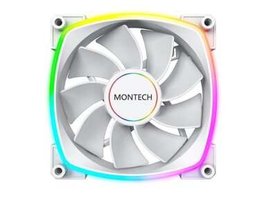 CASE FAN 140MM/RX140 PWM WHITE MONTECH