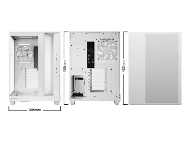 Case|BE QUIET|ATX/micro ATX/Mini-ITX|White|Midi Tower|PC|BGW86