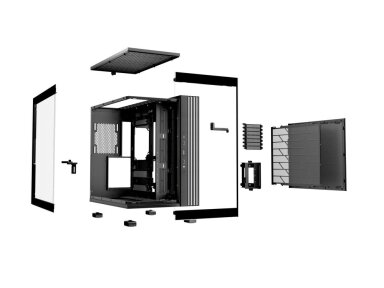 Case|BE QUIET|LIGHT BASE 600 DX|Tower|Case product features Transparent panel|ATX|MicroATX|MiniITX|Colour Black|BGW65
