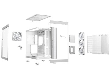 Case|BE QUIET|LIGHT BASE 600 LX|Tower|ATX|MicroATX|MiniITX|Colour White|BGW68