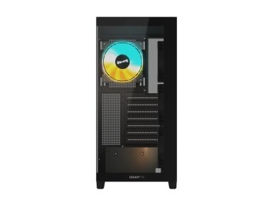 Case|GIGABYTE|GB-C500P ST|MidiTower|Case product features Transparent panel|ATX|MicroATX|MiniITX|Colour Black|GB-C500PST