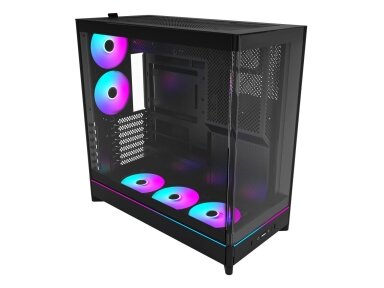 Case|MONTECH|HS02 PRO|MidiTower|Case product features Removeable HDD basket/Transparent panel|Not included|ATX|MicroATX|MiniITX|Colour Black|HS02PRO(B)