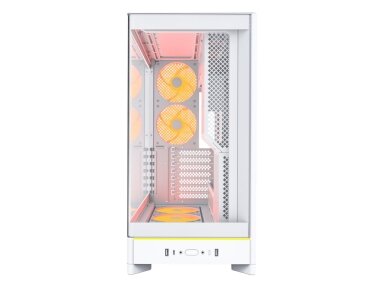 Case|MONTECH|HS02 PRO|MidiTower|Case product features Removeable HDD basket/Transparent panel|Not included|ATX|MicroATX|MiniITX|Colour White|HS02PRO(W)