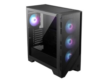 Case|MSI|MAG FORGE 321R AIRFLOW|MidiTower|Case product features Transparent panel|ATX|MicroATX|MiniITX|Colour Black|MAGFORGE321RAIRFLOW
