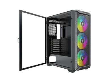 Case|XILENCE|ATX/micro ATX/Mini-ITX|Black|Midi Tower|PC|XG161