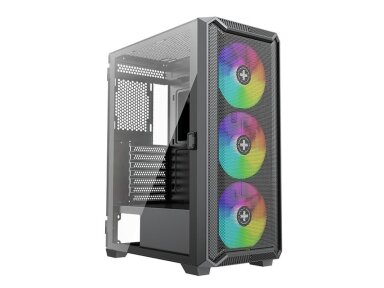 Case|XILENCE|ATX/micro ATX/Mini-ITX|Black|Midi Tower|PC|XG161