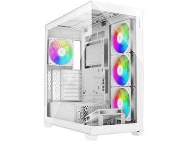 Case|XILENCE|ATX/micro ATX/Mini-ITX|White|Midi Tower|PC|X818.W.ARGB