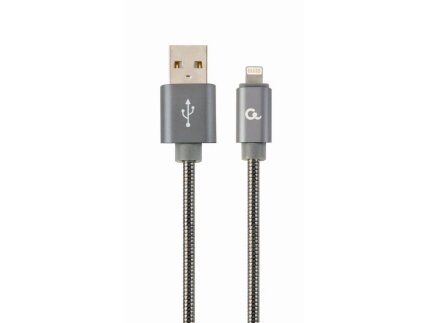 CABLE LIGHTNING TO USB2 2M/CC-USB2S-AMLM-2M-BG GEMBIRD