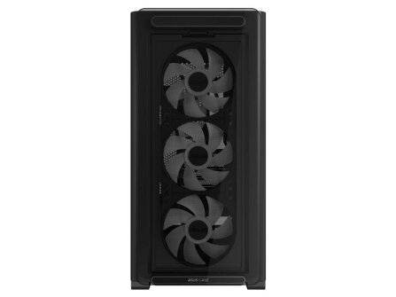 Case|ASUS|A23 PLUS|MidiTower|Case product features Transparent panel|MicroATX|MiniITX|Colour Black|A23PLUSTG/ARGBBLACK 1
