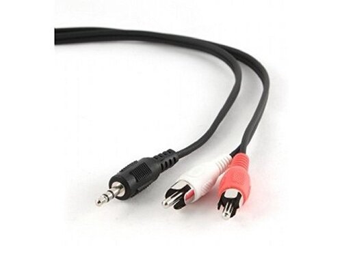 CABLE AUDIO 3.5MM TO 2RCA 5M/CCA-458-5M GEMBIRD 1
