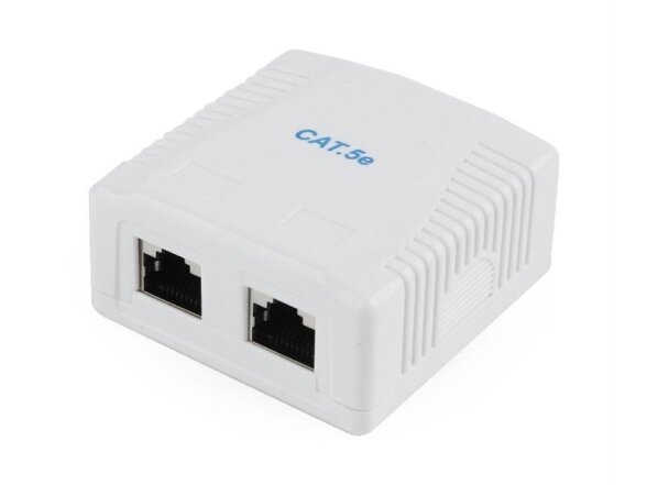 CABLE ACC MOUNT BOX CAT5E FTP/2P NCAC-2F5E-01 GEMBIRD 2