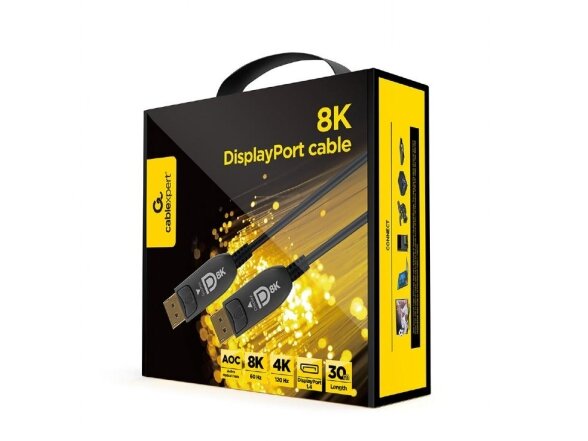 CABLE DISPLAY PORT 30M AOC/PREM CC-DP8K-AOC-30M GEMBIRD 2