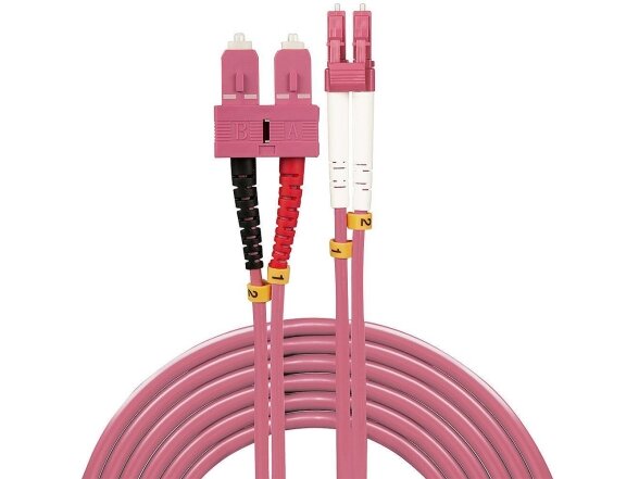 CABLE FIBRE OPTIC LC/SC OM4/2M 46361 LINDY 1