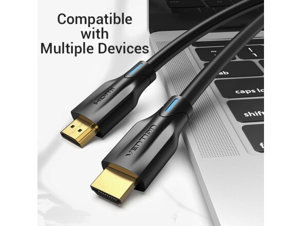 CABLE HDMI 8K/3M BLACK AANBI VENTION 11 CABLE HDMI 8K/3M BLACK AANBI VENTION 11