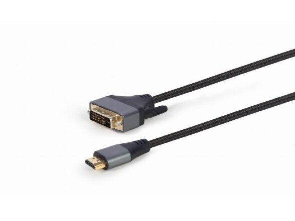 CABLE HDMI-DVI 1.8M/CC-HDMI-DVI-4K-6 GEMBIRD 1 CABLE HDMI-DVI 1.8M/CC-HDMI-DVI-4K-6 GEMBIRD 1