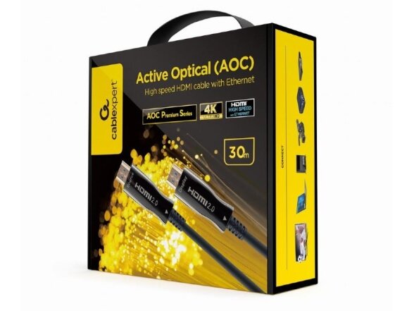 CABLE HDMI-HDMI 30M AOC/CCBP-HDMI-AOC-30M-02 GEMBIRD 1