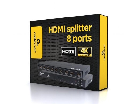 CABLE HDMI SPLITTER 8PORTS/DSP-8PH4-03 GEMBIRD 2
