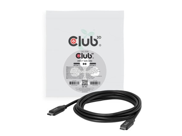 CABLE USB-C 2M/CAC-2506 CLUB3D CABLE USB-C 2M/CAC-2506 CLUB3D