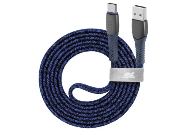 CABLE USB-C TO USB2.0 1.2M/BLUE PS6102 BL12 RIVACASE