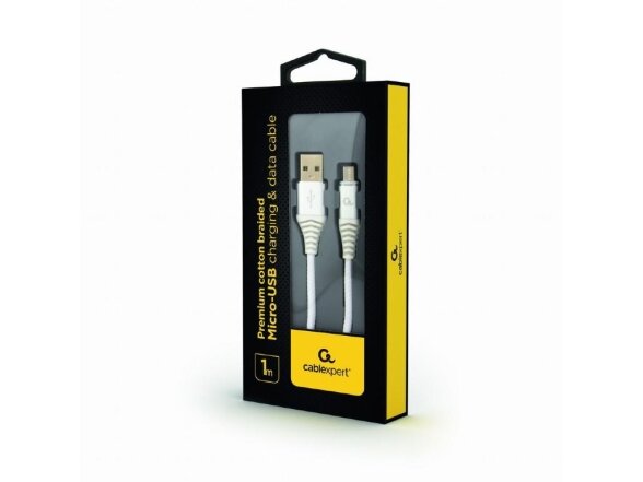 CABLE USB2 TO MICRO-USB 1M/CC-USB2B-AMMBM-1M-BW2 GEMBIRD 1