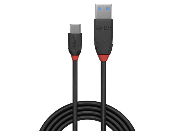 CABLE USB3.2 A-C 1.5M/BLACK 36917 LINDY 1