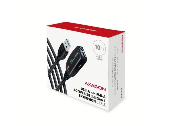 CABLE USB3.2 A-M/A-F ACTIVE/10M ADR-310 AXAGON 1 CABLE USB3.2 A-M/A-F ACTIVE/10M ADR-310 AXAGON 1