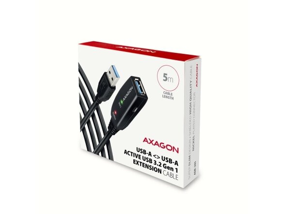 CABLE USB3.2 A-M/A-F ACTIVE/5M ADR-305 AXAGON 1