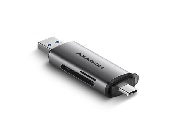 CARD READER USB-C+USB3.2 2SLOT/SD/MICROSD CRE-SAC AXAGON 1