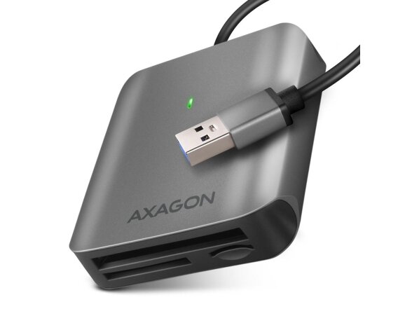 CARD READER USB3.2 3-SLOT/SD/MICROSD/CF CRE-S3 AXAGON CARD READER USB3.2 3-SLOT/SD/MICROSD/CF CRE-S3 AXAGON